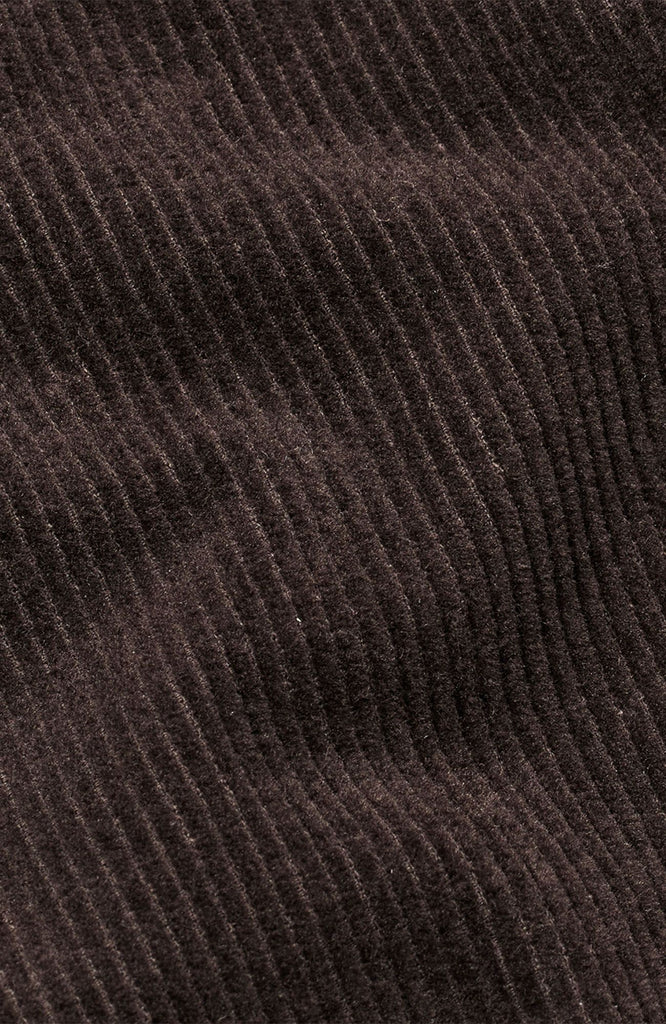 Five Units Trousers AbbyFV 393 Dark Coffee Corduroy closeup