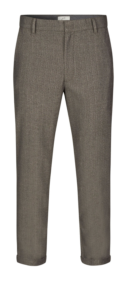 Plain Units Trousers AlbertPL 872_RCS-Blended Cool Taupe Melange model