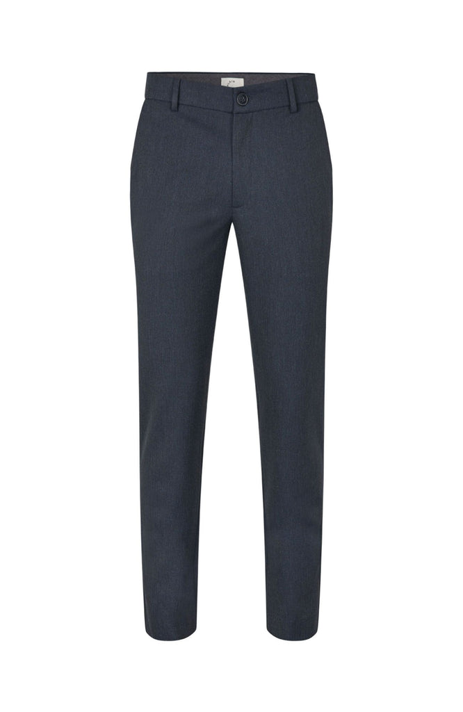 Plain Units Trousers AlvinPL 056_GRS Midnight Herringbone gine_front
