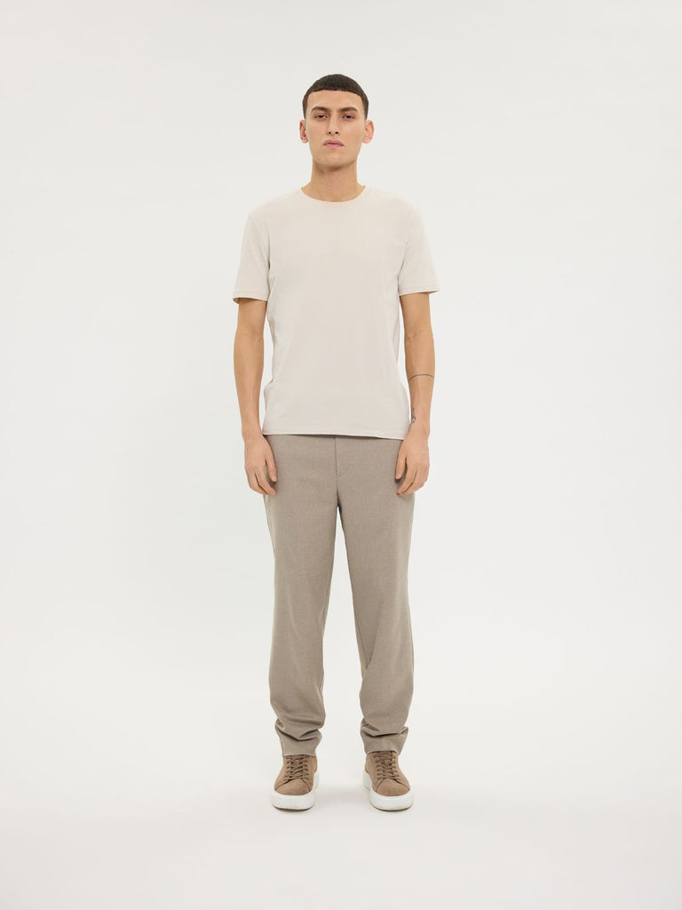 Plain Units Trousers AlvinPL 438 Dark Sand Melange model