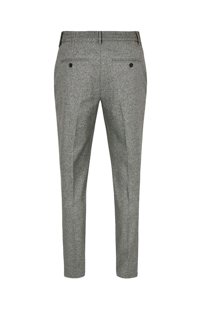 Plain Units Trousers AlvinPL 438 Pepper Melange gine_back
