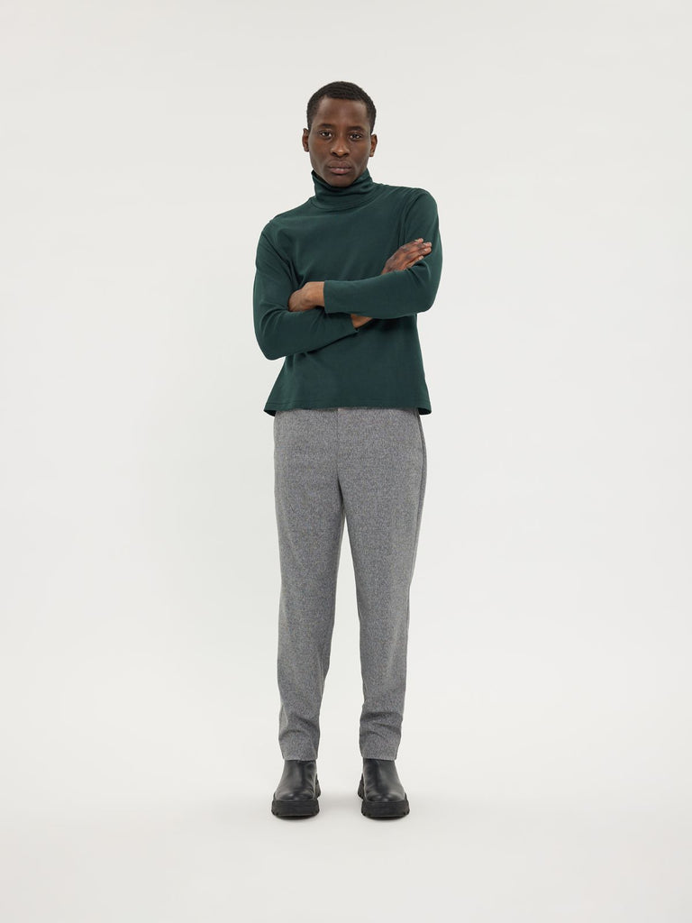 Plain Units Trousers AlvinPL 438 Pepper Melange model