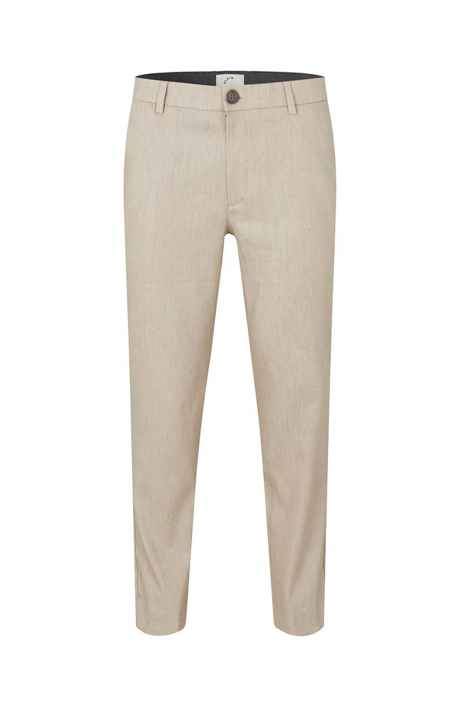 Plain Units Trousers AlvinPL 769 Sand Linen gine_front