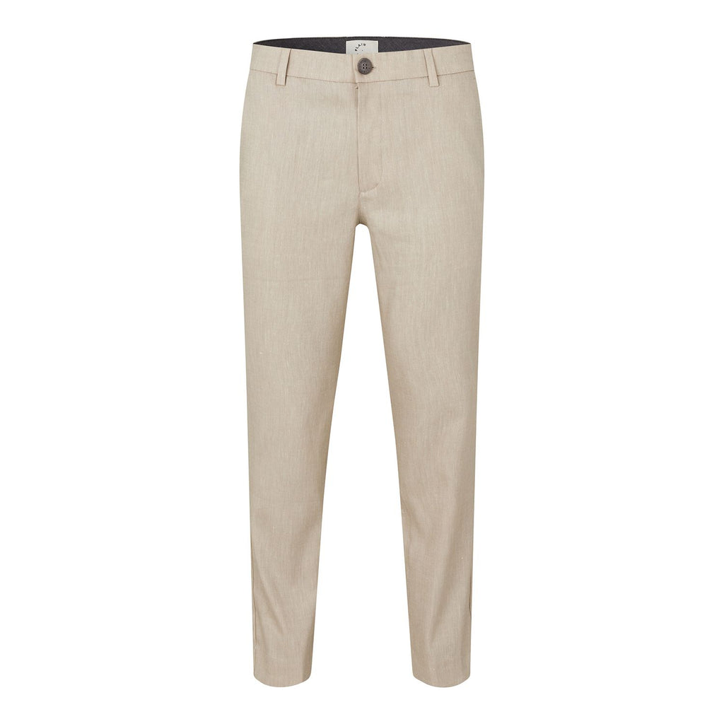 Plain Units Trousers - Formal AlvinPL 769 Sand Linen gine