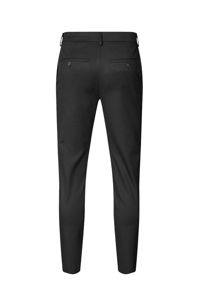 Plain Units Trousers AlvinPL 805_GRS Black gine_back