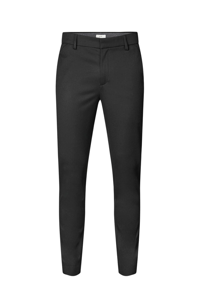 Plain Units Trousers AlvinPL 805_GRS Black gine_front