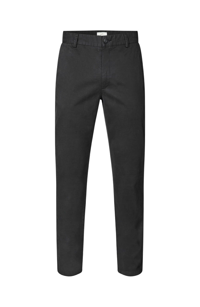 Plain Units Trousers AlvinPL 820 Black gine_front