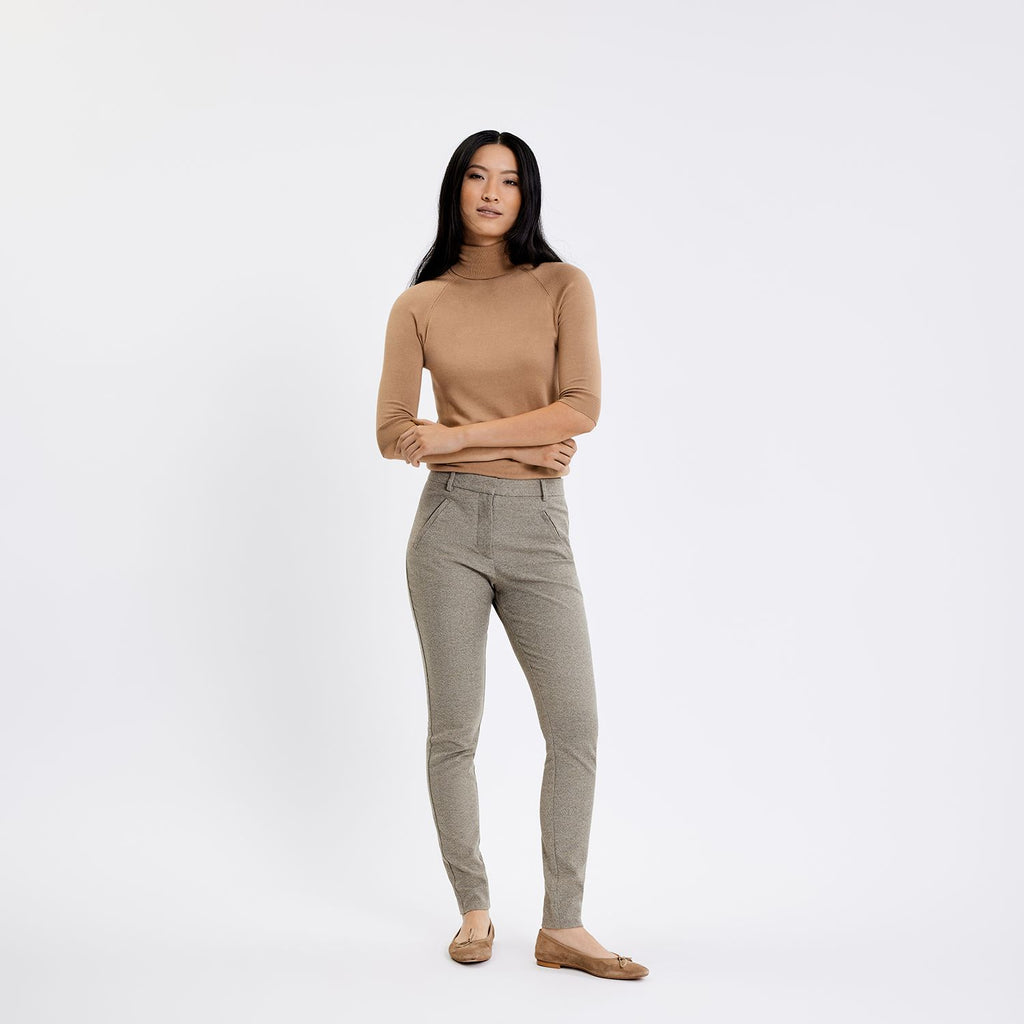 Five Units Trousers AngelieFV Pure 838_RCS-Blended Hazel Melange model