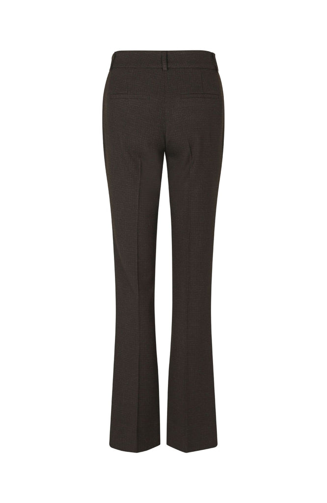 Five Units Trousers ClaraFV 032_RCS-Blended Mocca Check gine_back