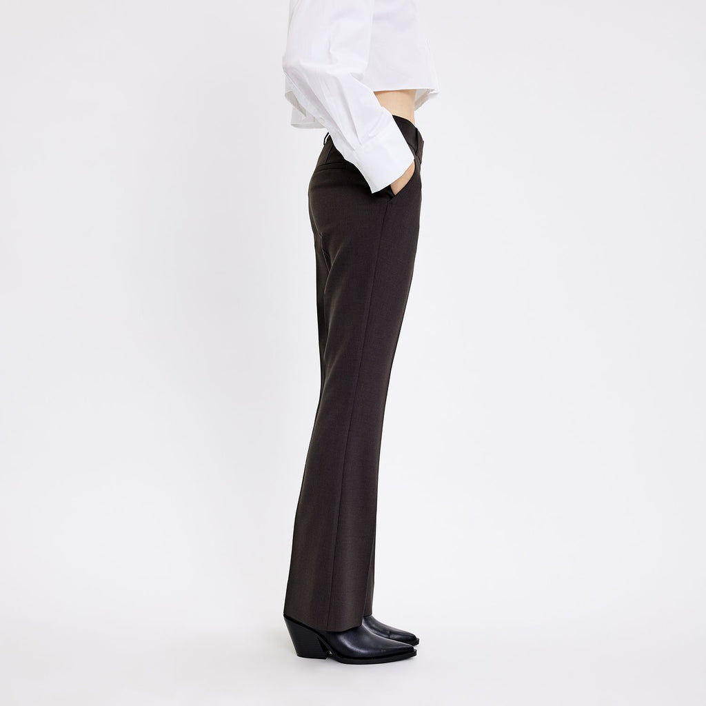 Five Units Trousers - Formal ClaraFV 085 Smoked Oak Melange side