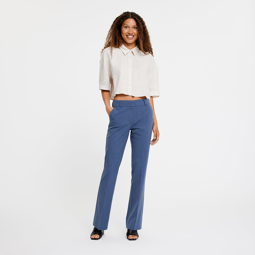 ClaraFV_285 Blue_Melange MODEL