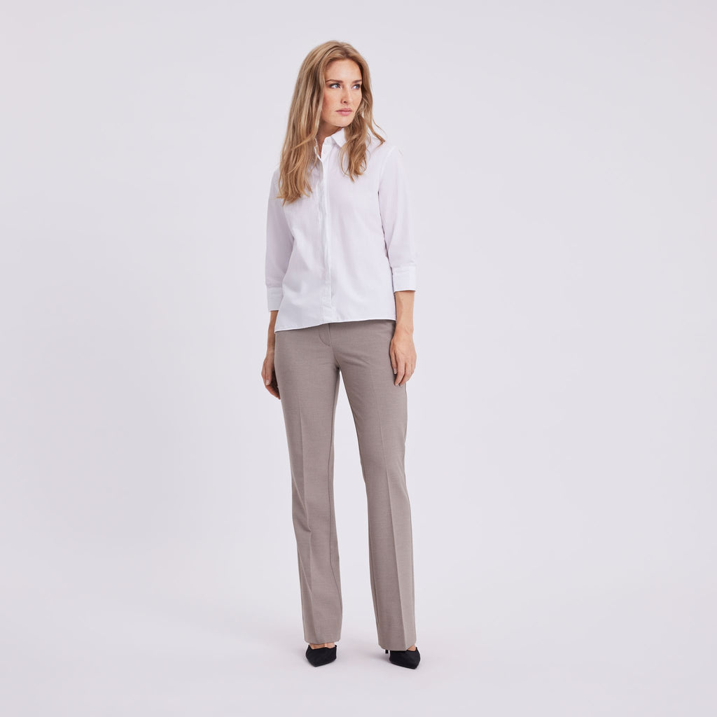 Five Units Trousers - Formal ClaraFV 285 Macchiato model