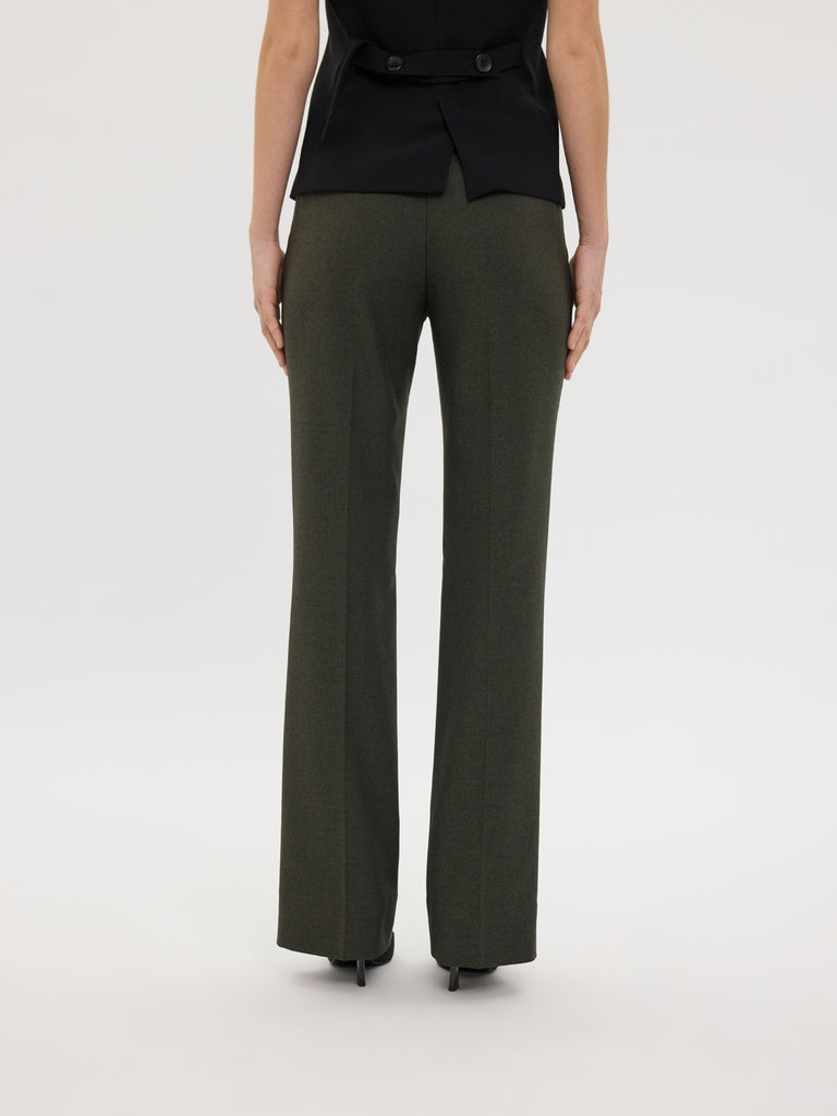 ClaraFV_438 Dark_Green_Melange BACK