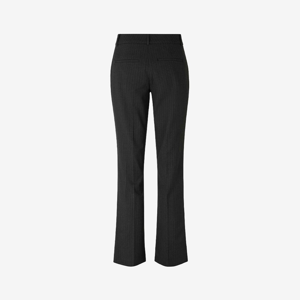 Five Units Trousers ClaraFV 553 Charcoal Pinstripe gine_back
