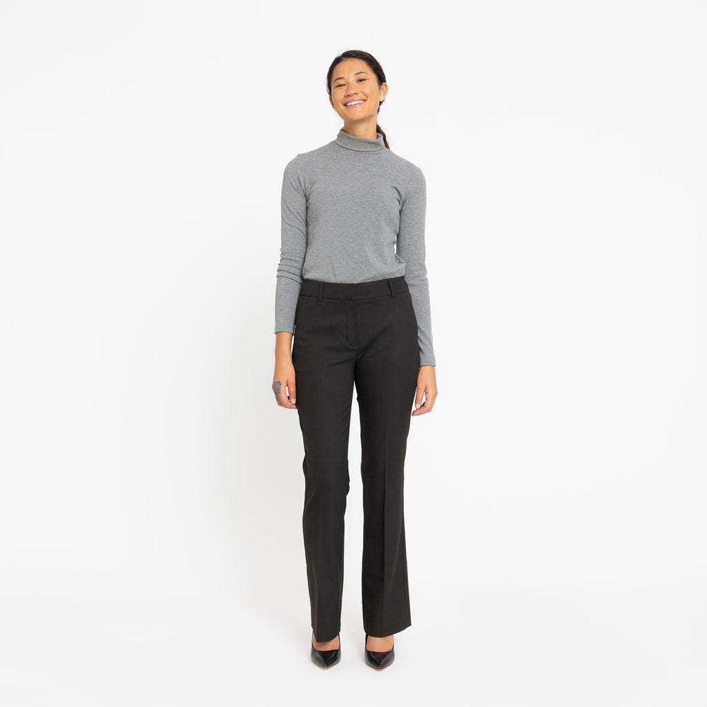 ClaraFV_754 Dark_Brown_Herringbone MODEL