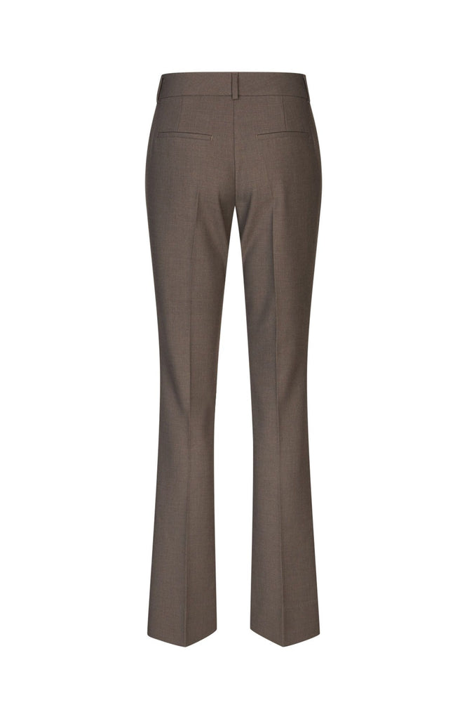 Five Units Trousers ClaraFV 826 Mud Brown Melange gine_back