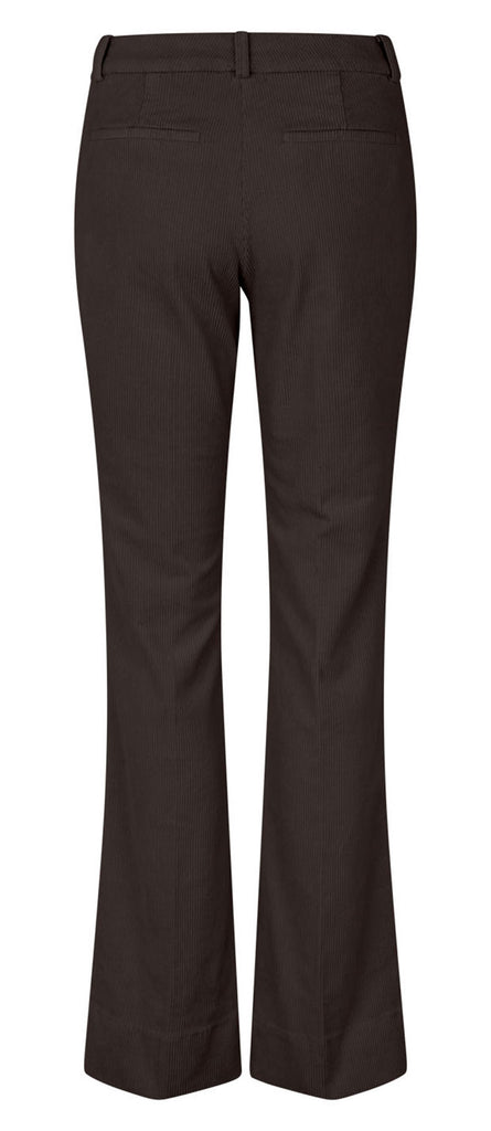 Five Units Trousers ClaraFV 837 Dark Coffee Corduroy gine_back