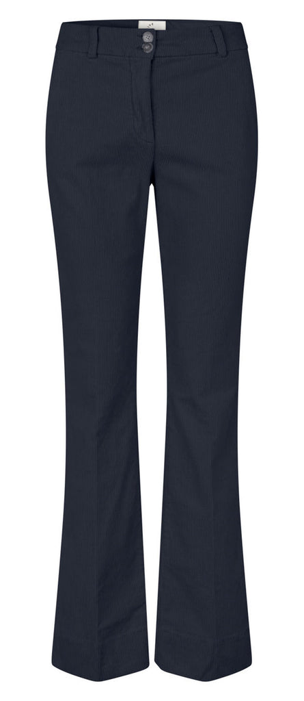 Five Units Trousers ClaraFV 837 Navy Corduroy gine_front