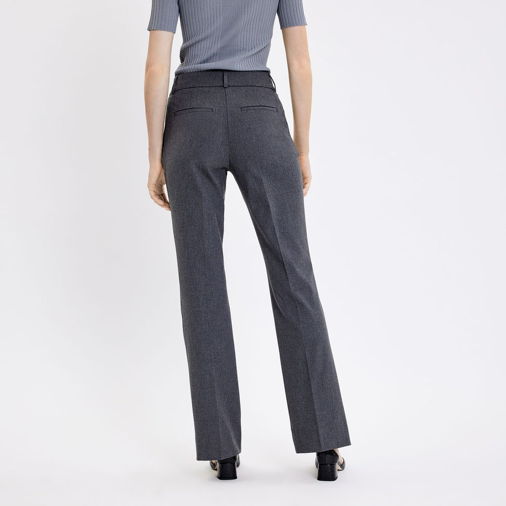 Five Units Trousers - Formal ClaraFV 871_RCS-Blended Dark Grey Melange back