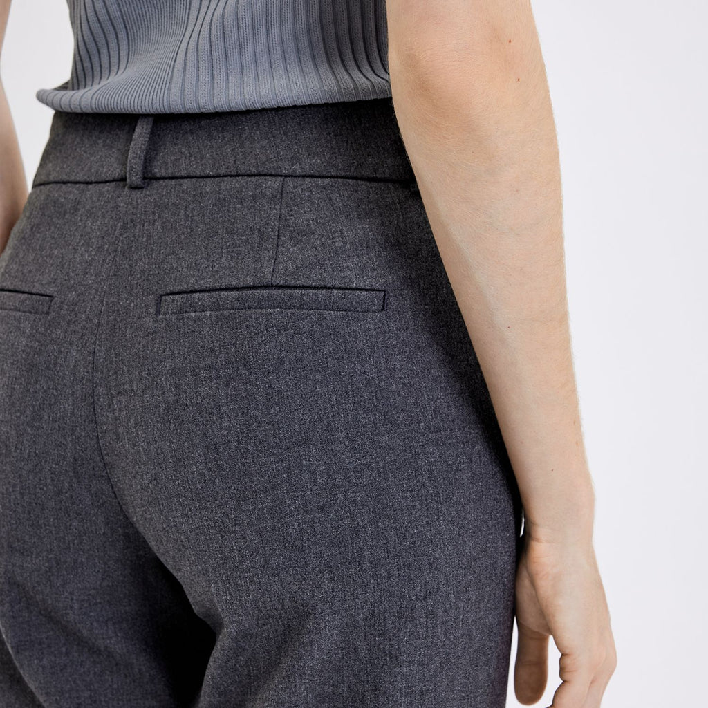 Five Units Trousers - Formal ClaraFV 871_RCS-Blended Dark Grey Melange details