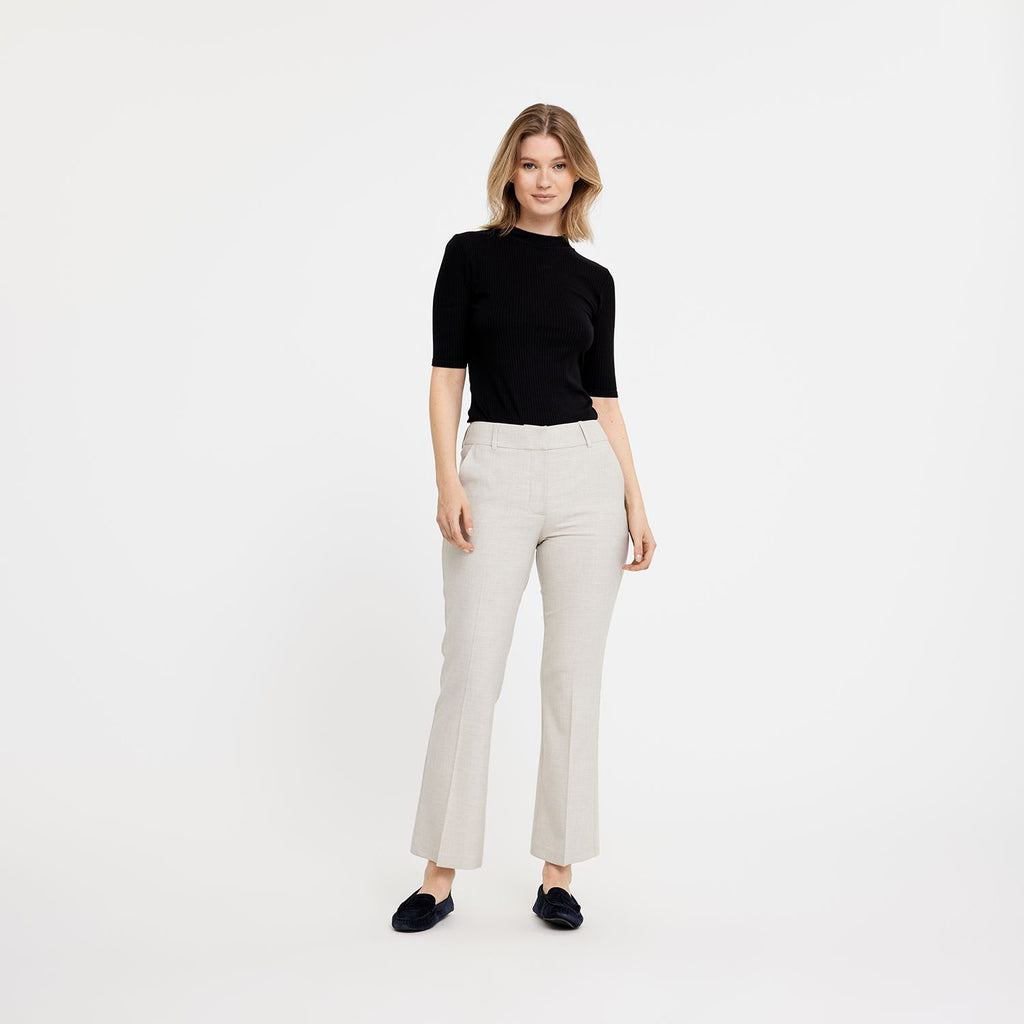 Five Units Trousers ClaraFV Ankle 033_RCS-Blended Sand Melange model