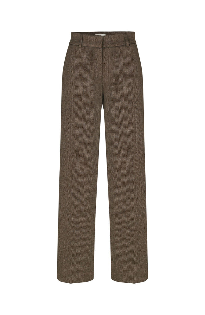 Five Units Trousers DenaFV 094_RCS-Blended Maple Herringbone gine_front