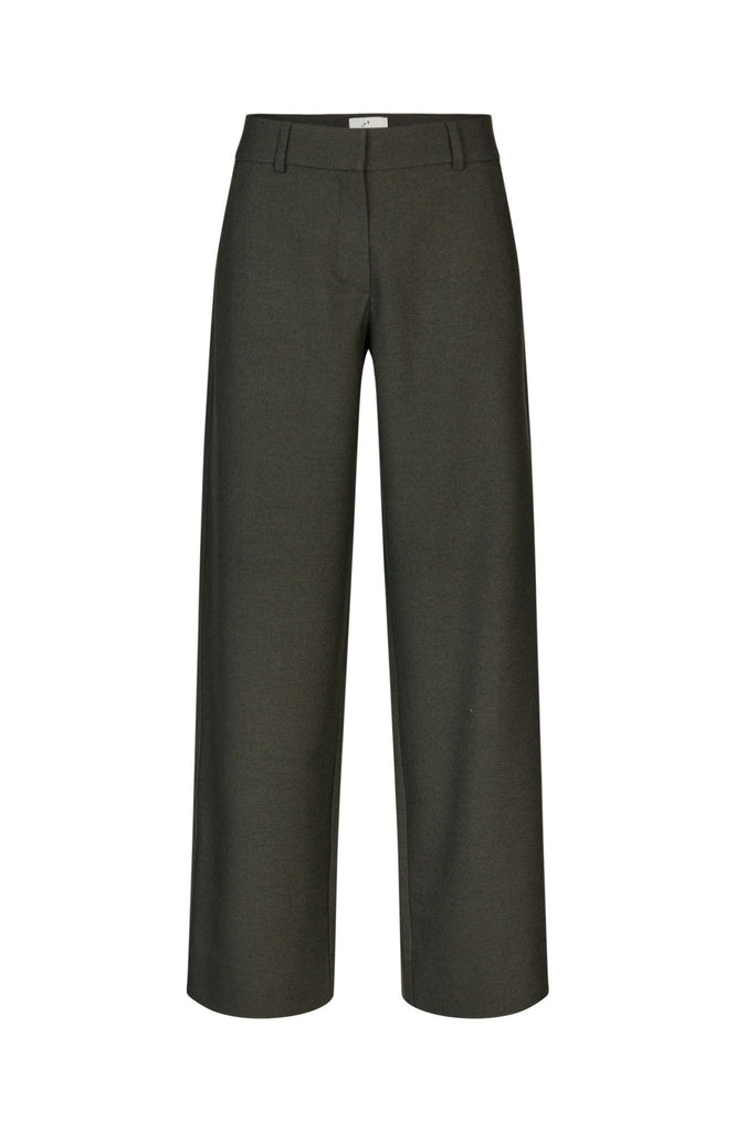 Five Units Trousers DenaFV 438 Dark Green Melange gine_front