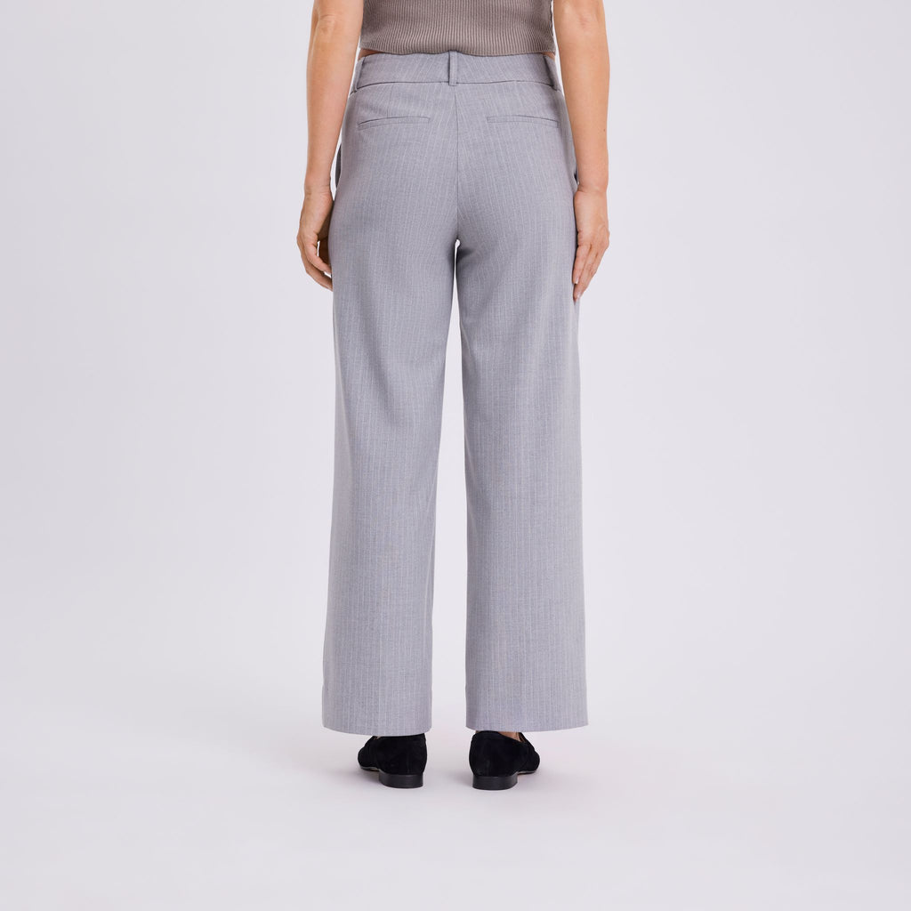 Five Units Trousers - Formal DenaFV 553_GRS Light Grey Pinstripe back