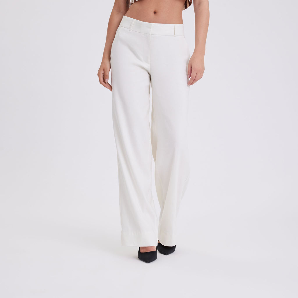 Five Units Trousers - Formal DenaFV 769 Cream White Linen front