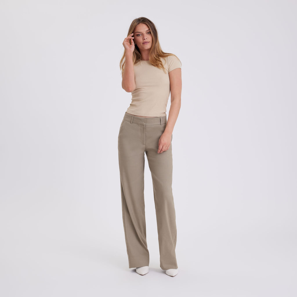 Five Units Trousers - Formal DenaFV 769 Dusty Green Linen model