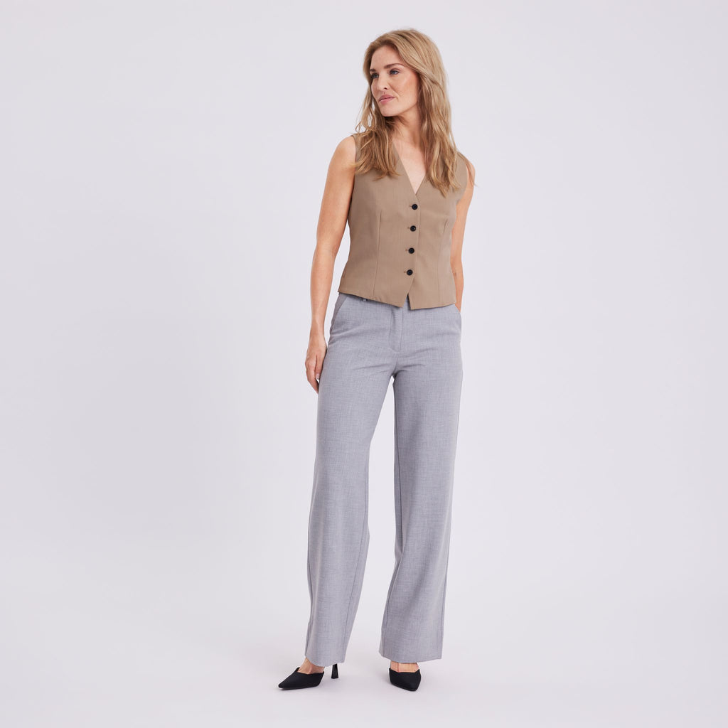 Five Units Trousers - Formal DenaFV 826 Mid Grey Melange model