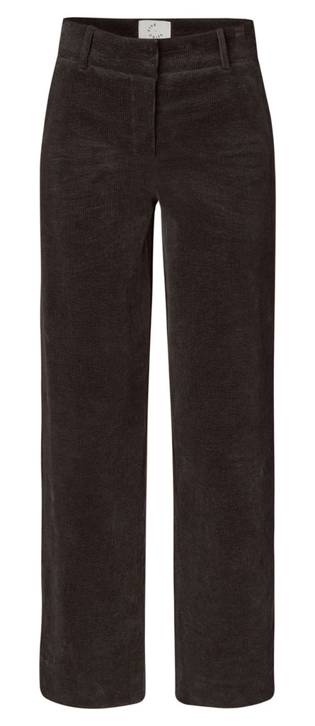 Five Units Trousers DenaFV 837 Dark Coffee Corduroy gine_front