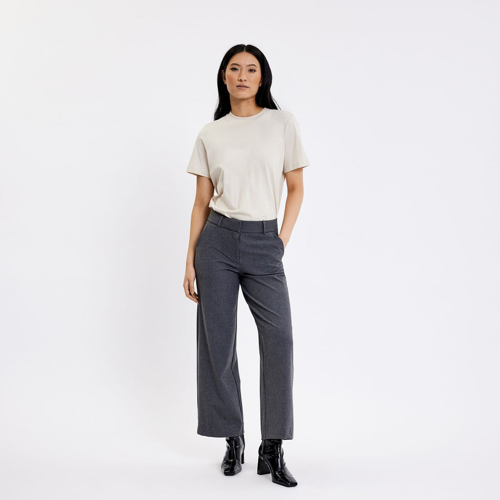 Five Units Trousers DenaFV 871_RCS-Blended Dark Grey Melange model
