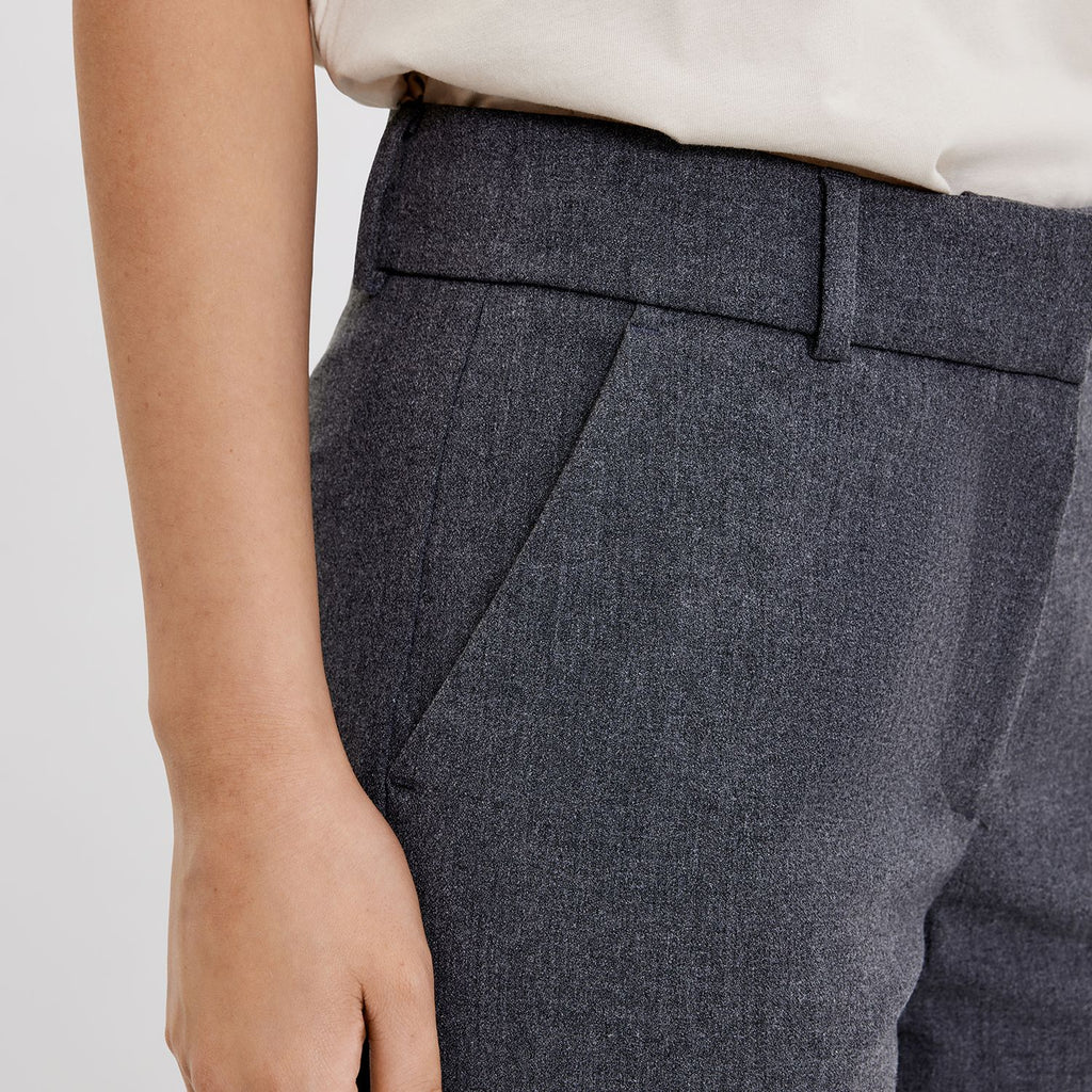 Five Units Trousers - Formal DenaFV 871_RCS-Blended Dark Grey Melange details