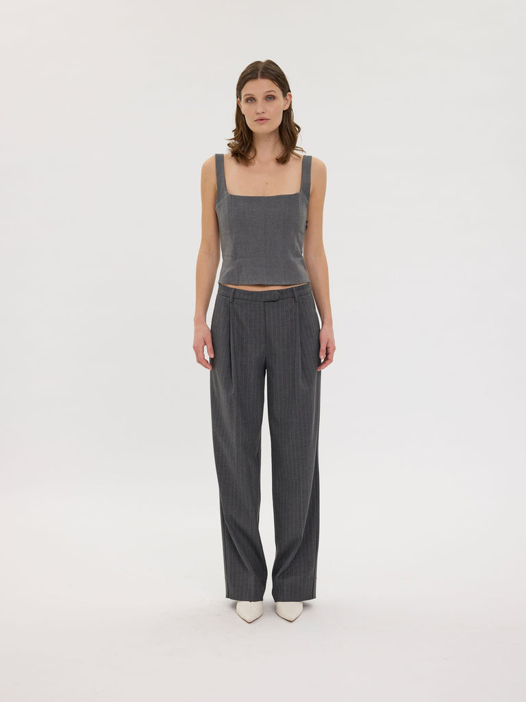 Five Units Trousers ElaineFV 226 Meteorite Pinstripe model