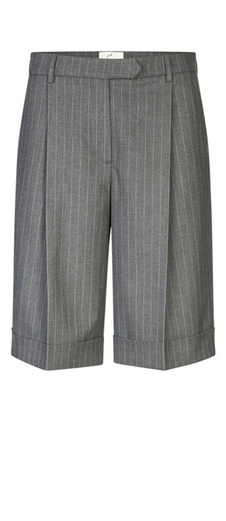 ElaineFV_Long_Shorts_226 Meteorite_Pinstripe GINE_FRONT