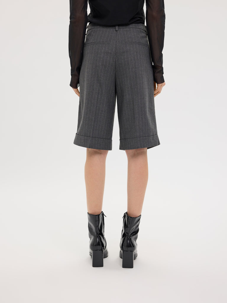 ElaineFV_Long_Shorts_226 Meteorite_Pinstripe BACK