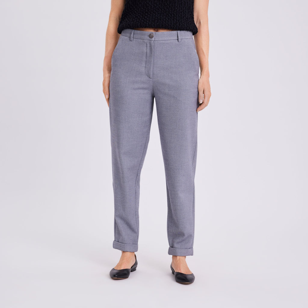 Five Units Trousers - Formal EmmaFV 220 Cloudy Melange front