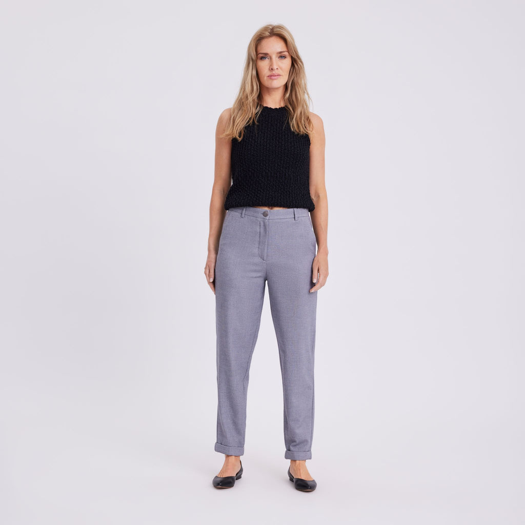 Five Units Trousers - Formal EmmaFV 220 Cloudy Melange model