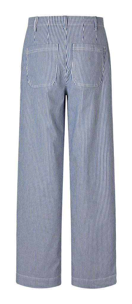 Five Units Trousers EricaFV 825 Blue Stripe gine_back