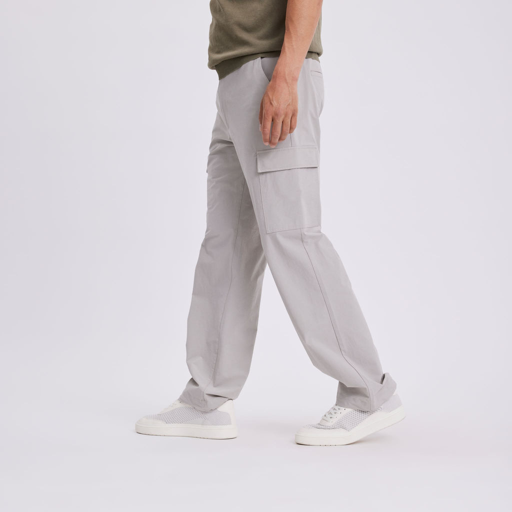 Plain Units Trousers ErikPL Cargo 401 Sea Salt side