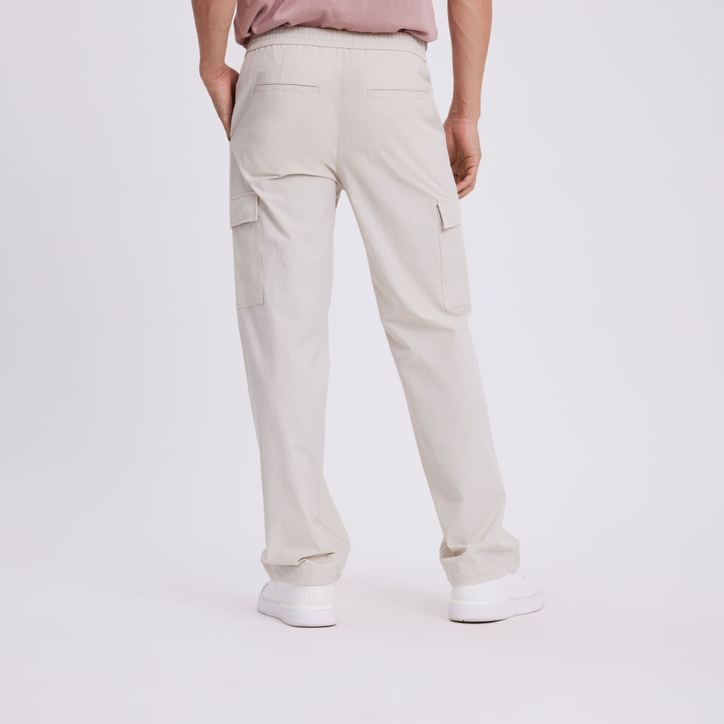 Plain Units Trousers ErikPL Cargo 401 White Pepper back