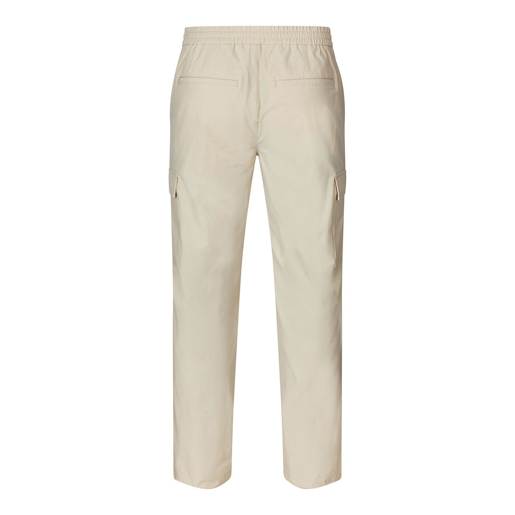 Plain Units Trousers ErikPL Cargo 401 White Pepper gine