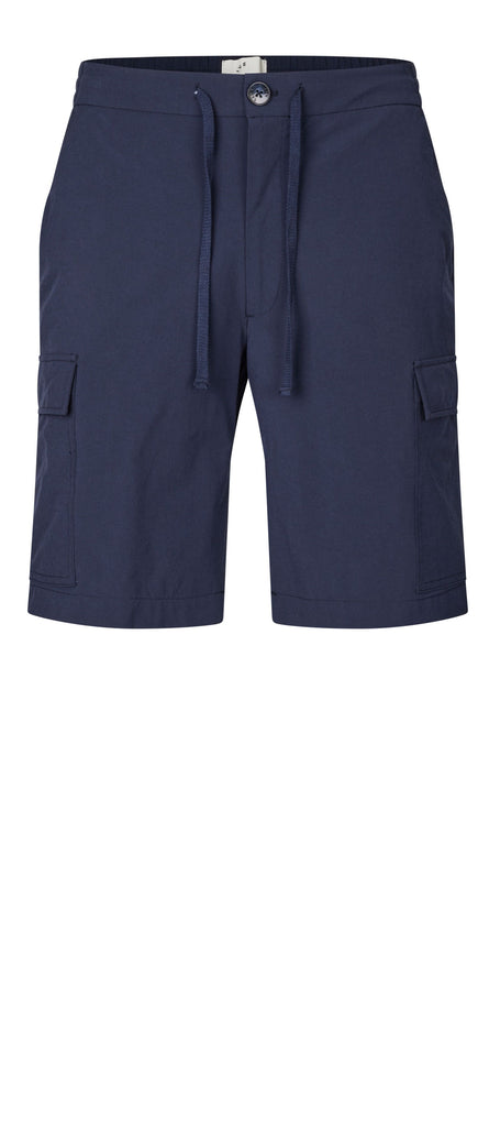 Plain Units Trousers ErikPL Cargo Shorts 401 Navy gine