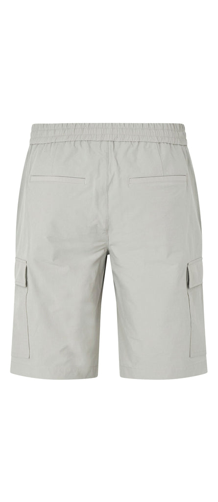 Plain Units Trousers ErikPL Cargo Shorts 401 Sea Salt gine_back