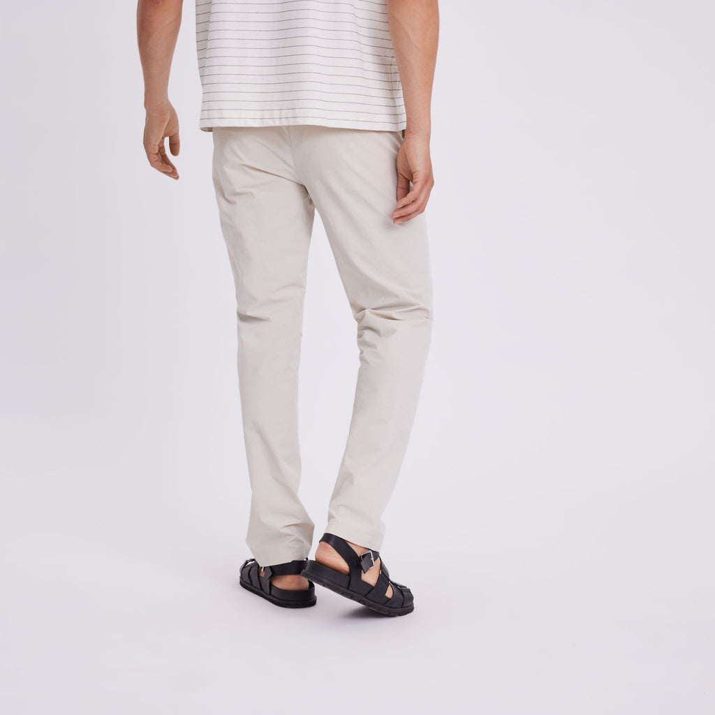 Plain Units Trousers FelixPL 401 White Pepper back