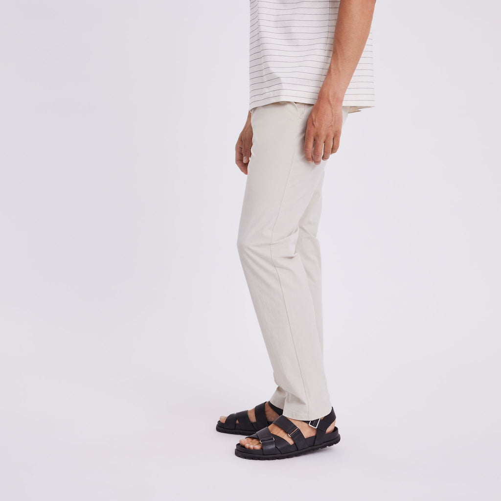 Plain Units Trousers FelixPL 401 White Pepper side