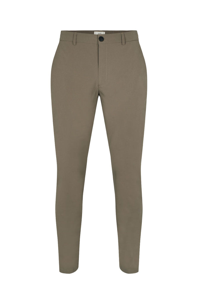 Plain Units Trousers FelixPL 410 Oak gine_front