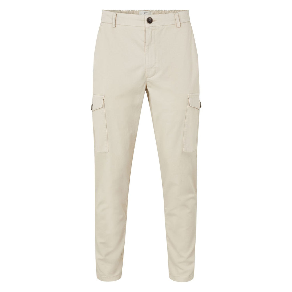 Plain Units Trousers HugoPL 820 Moonbeam gine_front