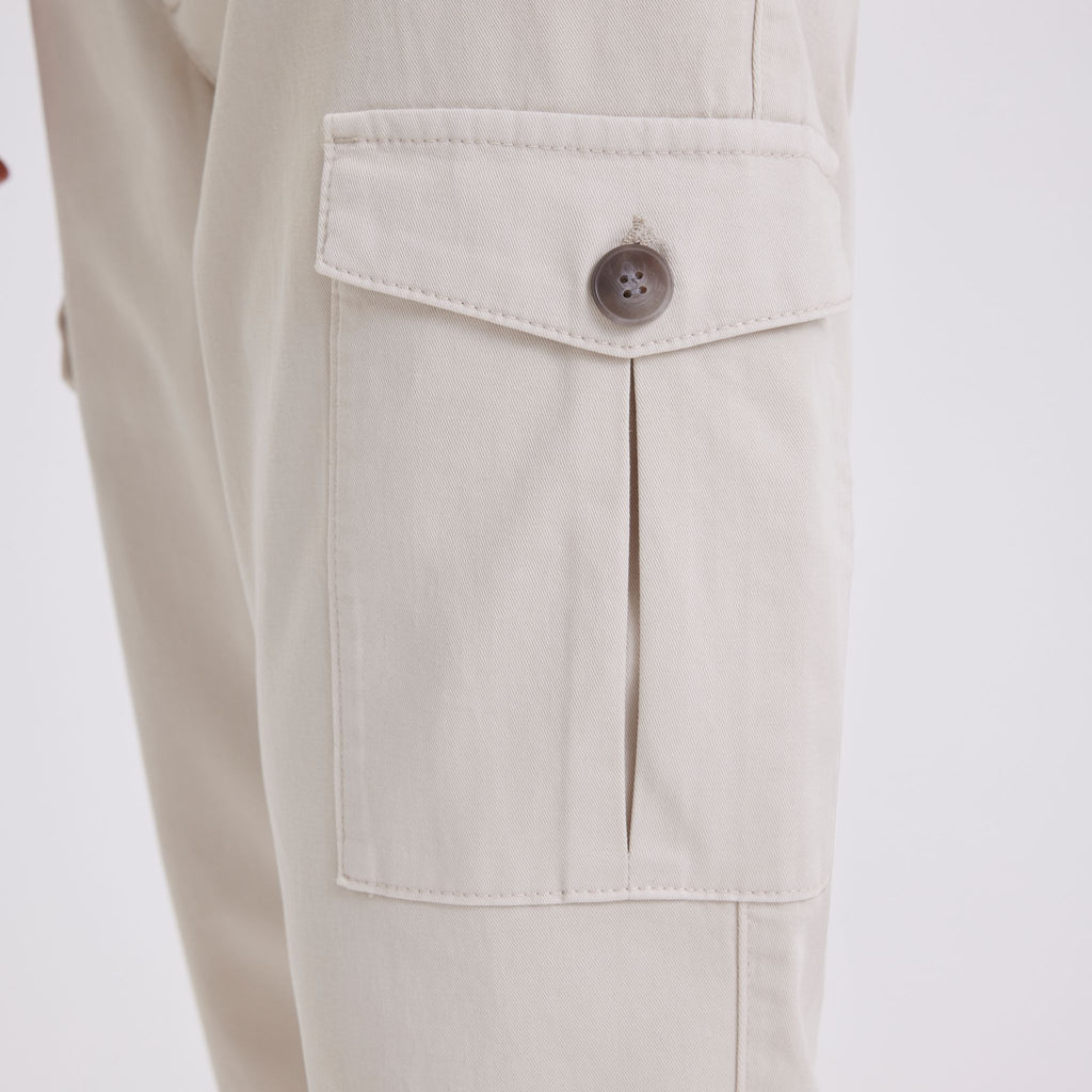 Plain Units Trousers HugoPL 820 Moonbeam details